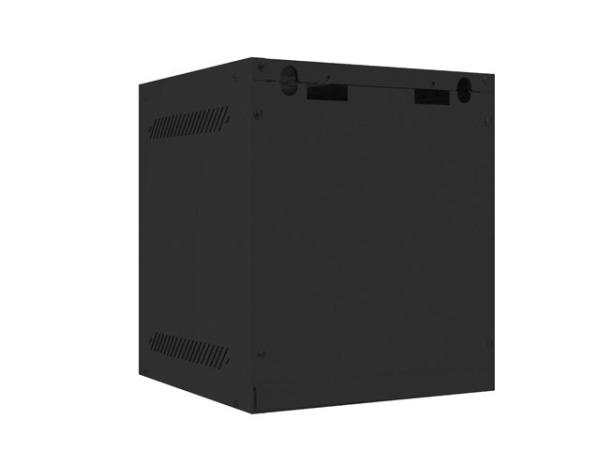 LANBERG RACKOVÁ SKRIŇA 10" PRO MONTÁŽ NA STENU 6U/ 280X310 PRO VLASTNÚ MONTÁŽ S KOVOVÝMI DVERAMI ČIERNA 