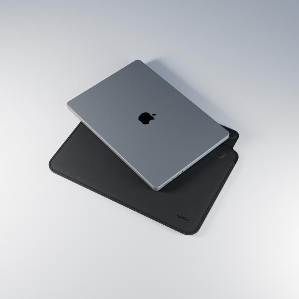 Epico TechGrain Sleeve MacBook Pro 16" - čierna 