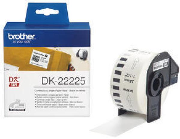 DK-22225 (biela papierová rolka, 38mm)