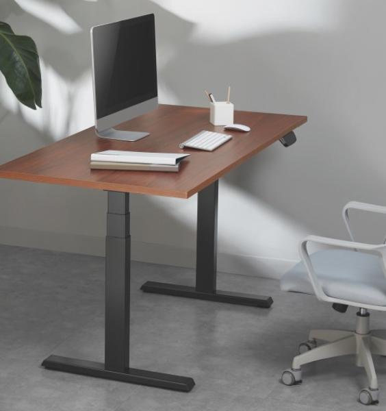 Stolová doska BR147R, 1400 x 700 x 25 mm orech pre výškovo nastaviteľné podnože Brateck 