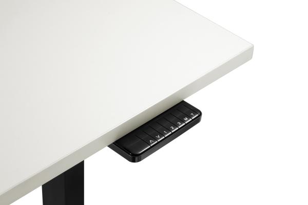 Stolová doska BR168BL, 1600 x 800 x 25 mm biela pre výškovo nastaviteľné podnože Brateck 
