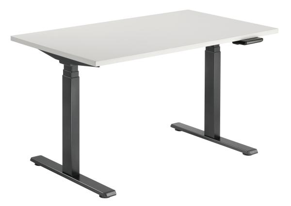 Stolová doska BR168BL, 1600 x 800 x 25 mm biela pre výškovo nastaviteľné podnože Brateck 