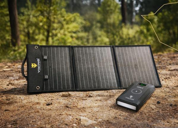 Set powerbanka Viking VIDAR II a solárny panel Viking L60 PD 