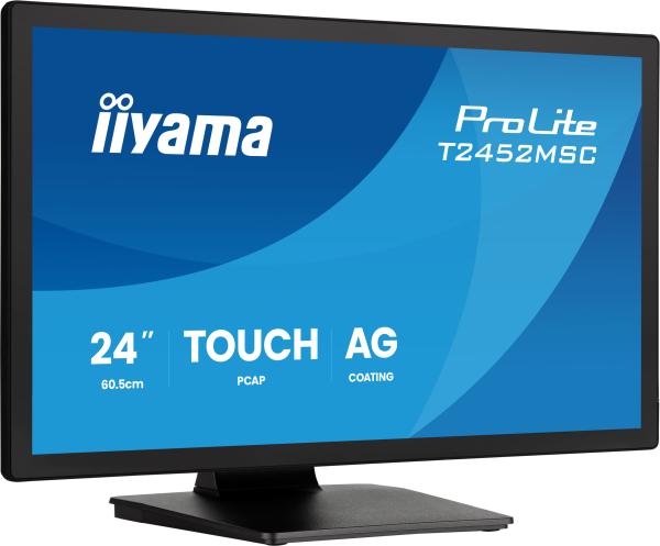24" LCD iiyama T2452MSC-B2AG-IPS, FHD, 10P 