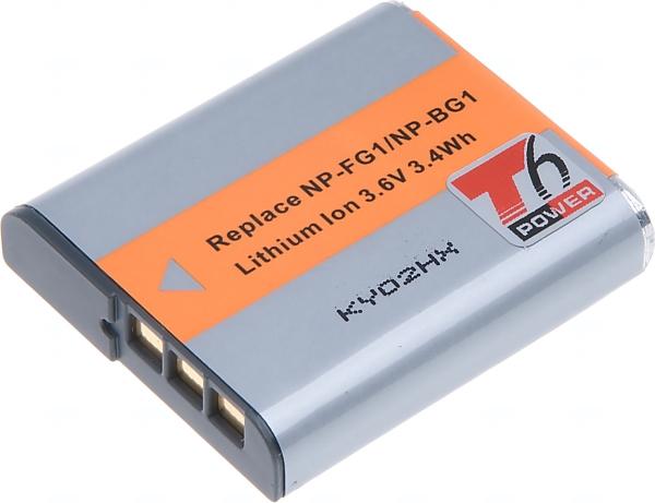 Batéria T6 power Sony NP-BG1, 950mAh, sivá