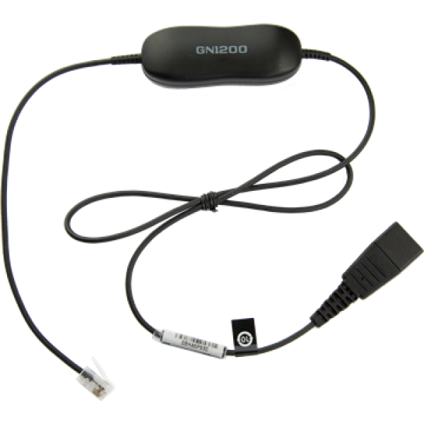 Jabra Smart Cord, QD-RJ10, 0, 8m, straight