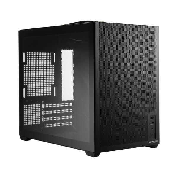 FSP S210-B/ Micro ATX/ Transpar./ Čierna 