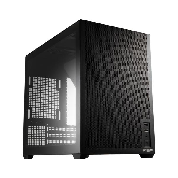 FSP S210-B/ Micro ATX/ Transpar./ Čierna 