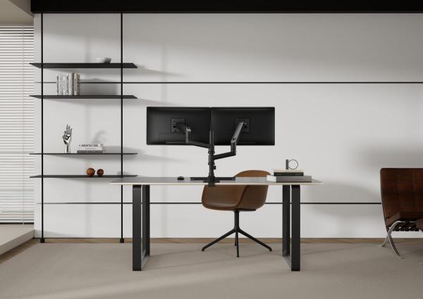 Vogel´s stolné rameno na 2x PC monitor M3032, 20kg, 3 kĺby 