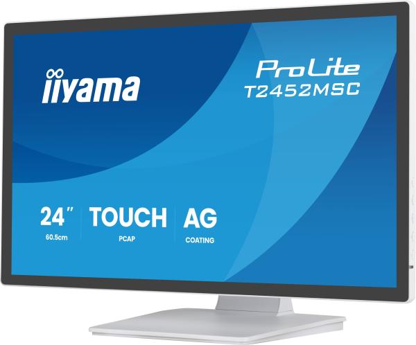 24" LCD iiyama T2452MSC-W2AG-IPS, FHD, 10P 