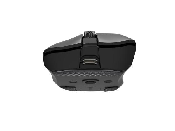 Herná bezdrôtová myš Genesis ZIRCON 880/ Herná/ Optická/ 12 000 DPI/ USB+BT/ Čierna 