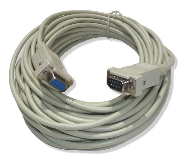 PremiumCord kábel 9pin, predlžovací, 10m