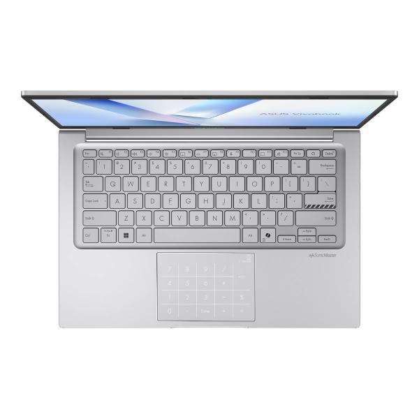 ASUS Vivobook 14/ X1404VA-EB2175WZ/ 5-120U/ 14"/ FHD/ 8GB/ 512GB/ Intel int/ W11H/ Silver/ 2R 