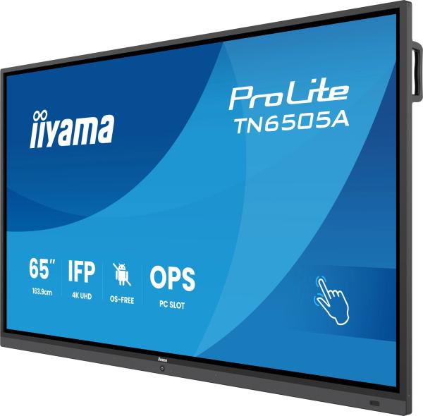 65" iiyama TN6505A-B1AG: IPS, 4K, no Android 