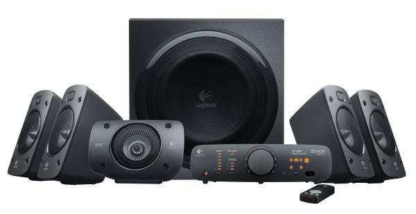 Reproduktory Logitech Z906 Domáce kino 5.1 systém priestorového zvuku 