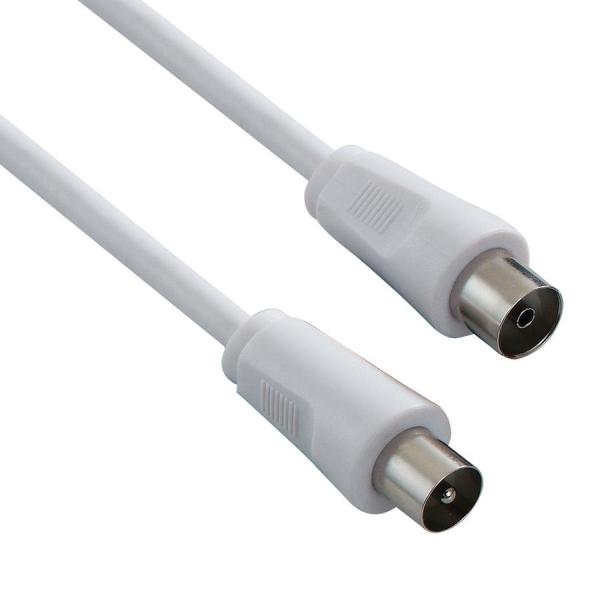 PremiumCord TV prepojovací kábel M/ F 75 Ohm 2m