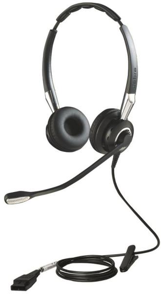 Jabra BIZ 2400 II/ Stereo/ QD/ Drôt/ Čierna 