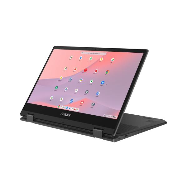 ASUS Chromebook CM14 Flip/ CM1402FM2A-EC0319/ MTK-520/ 14"/ FHD/ T/ 8GB/ 128GB/ Mali G52/ Chrome EDU/ Gray/ 2R 