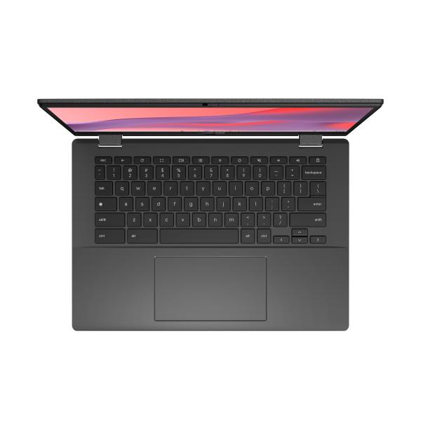 ASUS Chromebook CM14 Flip/ CM1402FM2A-EC0319/ MTK-520/ 14"/ FHD/ T/ 8GB/ 128GB/ Mali G52/ Chrome EDU/ Gray/ 2R 