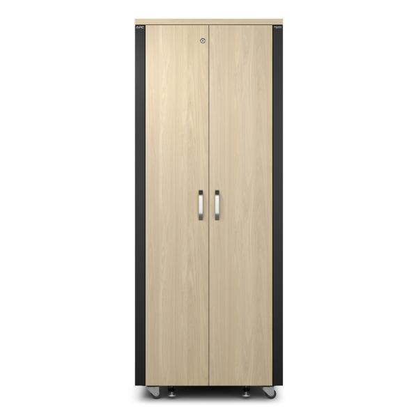APC NetShelter Soundproof, 38U, Server Rack Enclosure, 230V, Maple 