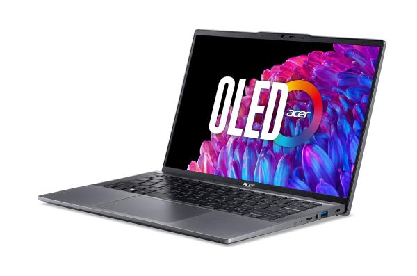 Acer Swift Go 14/ SFG14-63-R6E2/ R7-8845HS/ 14"/ 2880x1800/ 16GB/ 512GB/ AMD int/ W11H/ Gray/ 2R 