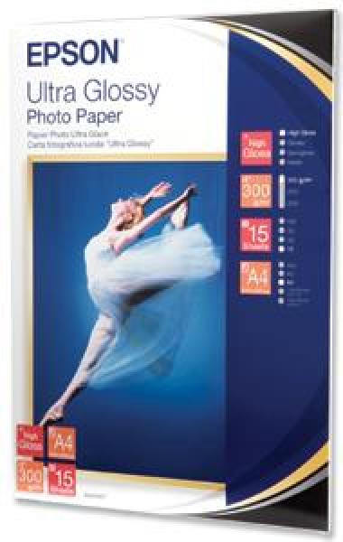 EPSON Ultra Glossy Photo Paper A4, 300g (15listov)