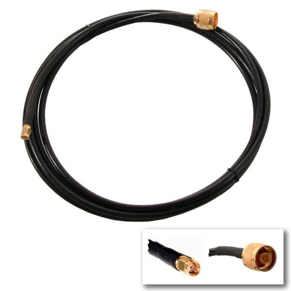 Pigtail 5m 5GHz RF240 RSMA male(dierka) - N male