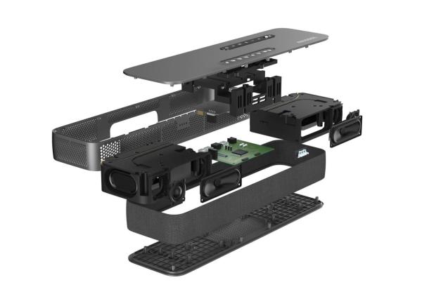 MECOOL Soundbar s Google TV + Subwoofer + 2x repro 