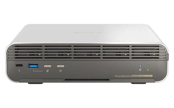 QNAP TBS-h574TX-i5U-16G (10core, 16GB RAM, 5x E1.S/ M.2 slot, 1x 2, 5GbE, 1x 10GbE, 2x Thunderbolt 4) 