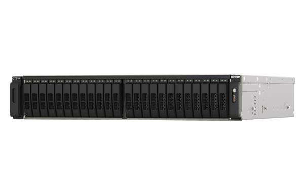 QNAP TS-h2490FU-7302P-64G (AMD EPYC, ZFS, 64GB ECC RAM, 24x 2, 5" U.2, 2x 2, 5GbE, 4x 25Gb SFP28) 