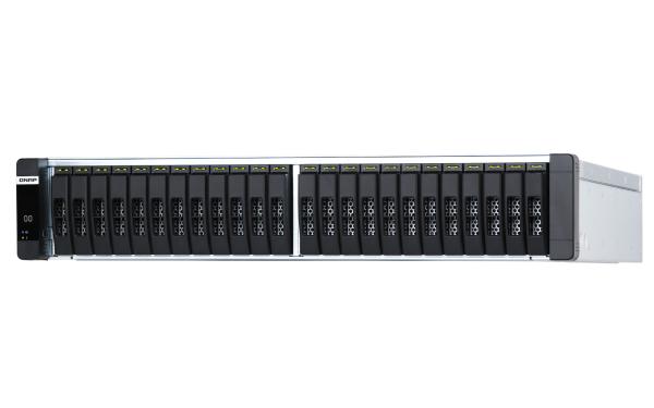 QNAP ES2486AFdc-2142IT-128G (all-flash NAS, duálny radič, 2x Xeon, 2x 64GB RAM, 24x 2, 5" U.2/ U.3) 