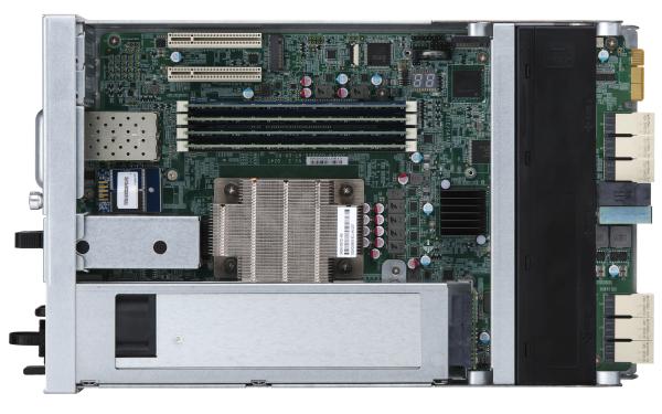 QNAP ES2486AFdc-2142IT-128G (all-flash NAS, duálny radič, 2x Xeon, 2x 64GB RAM, 24x 2, 5" U.2/ U.3) 
