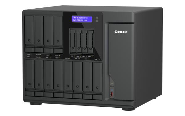 QNAP TVS-AIh1688ATX-U9-32G (Ultra 9, ZFS, 32GB DDR5 ECC RAM, 12x 3, 5" + 4x 2, 5", 2x 2, 5GbE, 2x 10GbE) 