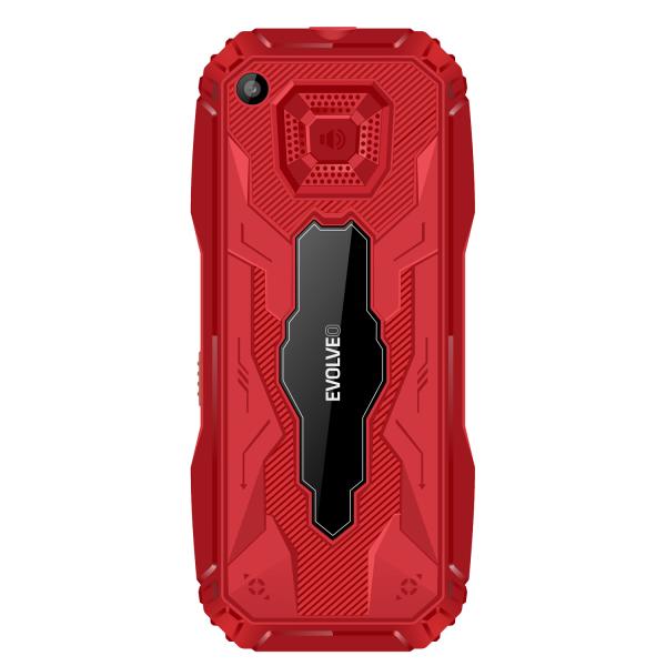 EVOLVEO MaxPhone A1, tlačidlový Dual SIM telefón, červený 