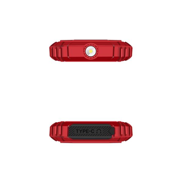 EVOLVEO MaxPhone A1, tlačidlový Dual SIM telefón, červený 