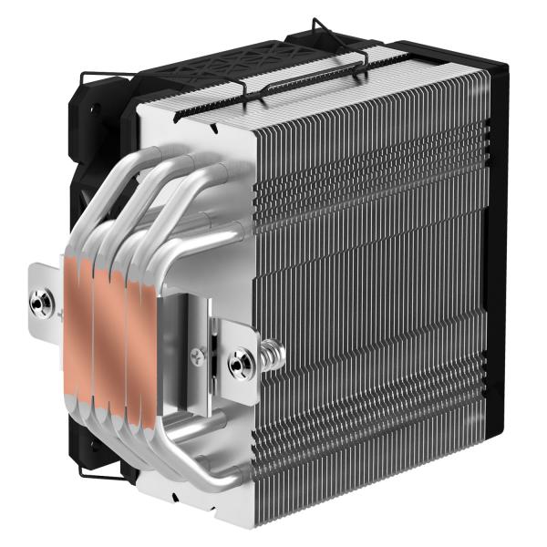 EVOLVEO QuietCool5, CPU chladič, 6x heatpipe, čierny 