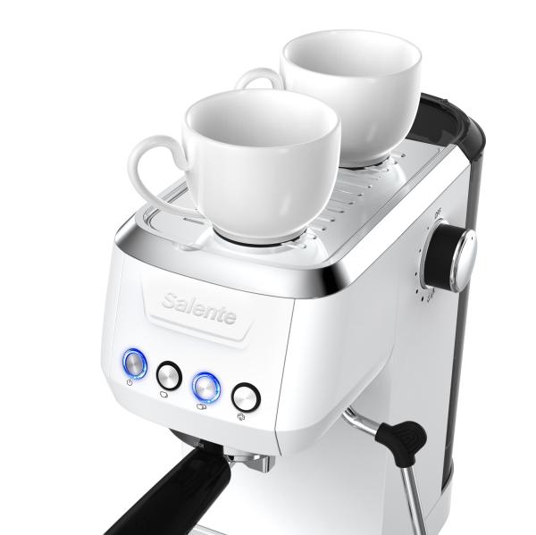 Salente Coffio, pákový kávovar, biely 