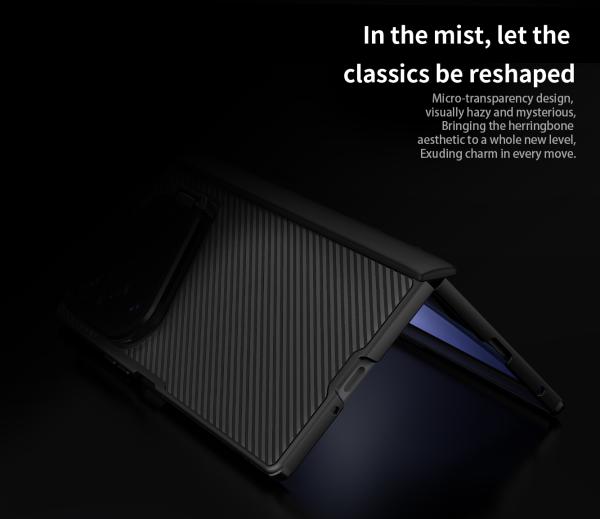 Nillkin CamShield Prop Magnetic (Transparent Lens) Zadný Kryt pre Samsung Galaxy Z Fold 8 Ultra Blac 