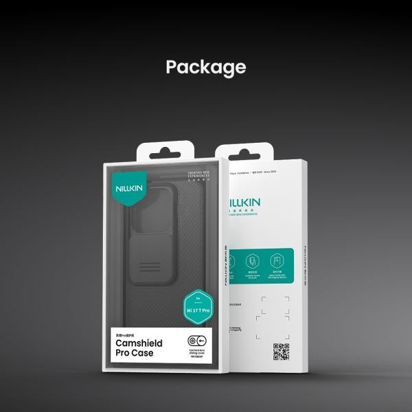 Nillkin CamShield PRO Zadný Kryt pre Xiaomi 17T Pro Transparent Black 