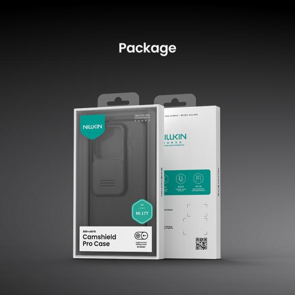 Nillkin CamShield PRO Zadný Kryt pre Xiaomi 17T Black 