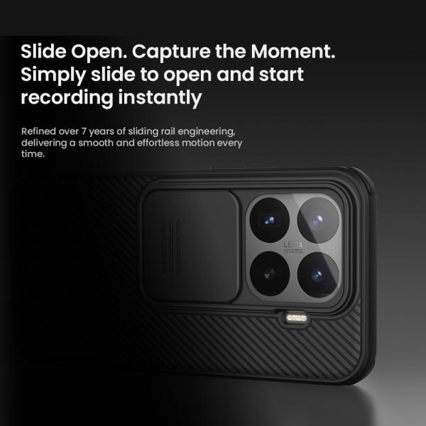 Nillkin CamShield PRO Zadný Kryt pre Xiaomi 17T Black 