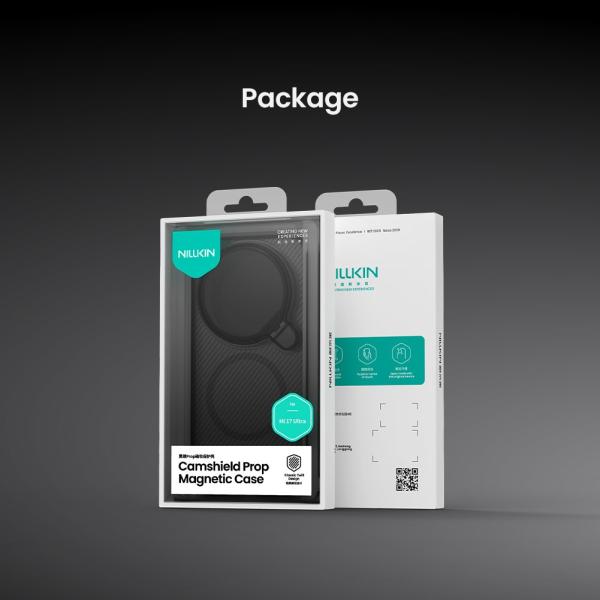 Nillkin CamShield Prop Magnetic Zadný Kryt pre Xiaomi 17 Ultra Black 