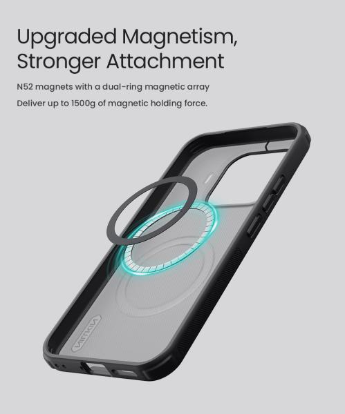 Nillkin Super Frosted PRO Magnetic Zadný Kryt pre Xiaomi 17T Black 