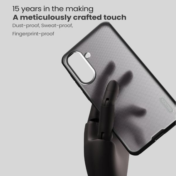 Nillkin Super Frosted PRO Zadný Kryt pre Samsung Galaxy A37 Transparent Black 