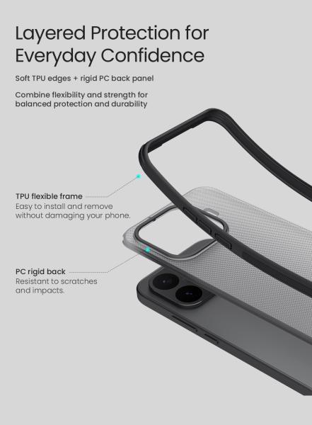 Nillkin Super Frosted PRO Zadný Kryt pre Xiaomi 17T Pro Black 