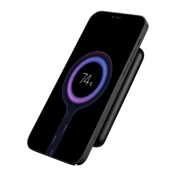 Sandberg SemiSolidState Magnet Powerbank 10000 mAh PD20W, magnetická powerbanka, čierna 