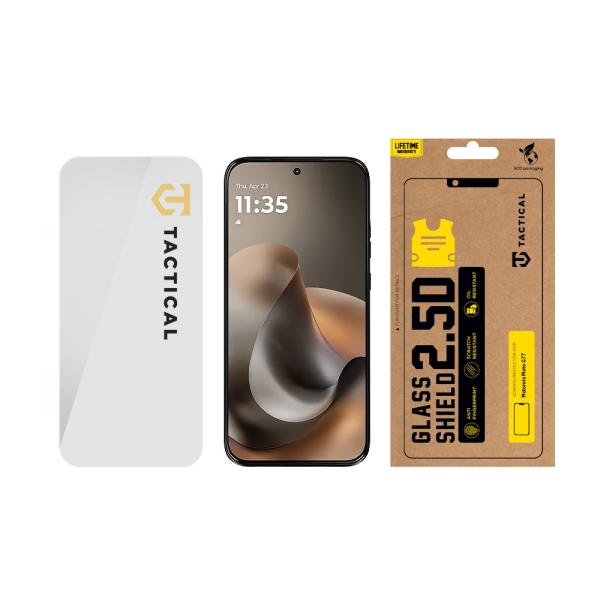 Tactical Glass Shield 2.5D sklo pre Motorola Moto G77 Clear 