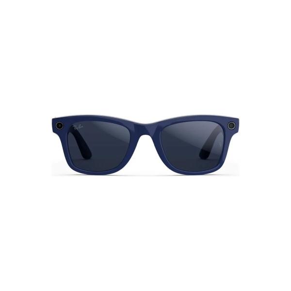 Meta Ray-Ban Gen2 Wayfarer, Shiny Cosmic Blue/ Clear/ SapphireTransitions (Large) 