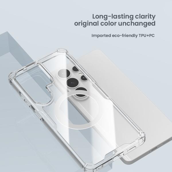 Nillkin Nature TPU PRO Magnetic Kryt pre Samsung Galaxy S26 Ultra Transparent 