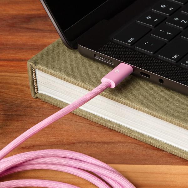 Beats 240W USB-C/ USB-C Braided Cable (3m) - P.Pink 